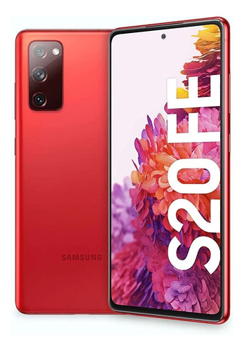 Samsung Galaxy S20 Fe 5g 128gb 6gb Ram Cloud Red Snapdragon 865 Triple Cámara