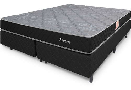 Cama Box King Ortopédico Espuma D45 193x203x51cm Bf Colchões