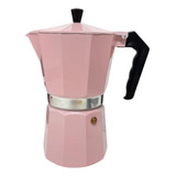 Cafeteira Italiana Rosa De Inox 300ml 