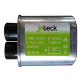 Capacitor Microondas Alta Tensão 0,75uf 2100v Terminal Fino