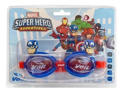 Goggles De Natación Voit Marvel Capitán América