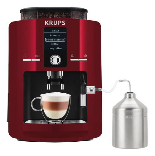 Cafetera Automática Roja Con Sistema Quattro Force, 1450 W,