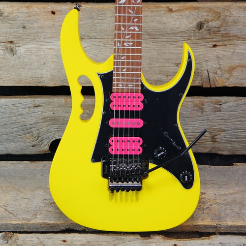 Guitarra Ibanez Jem Jr Sp Amarilla Signature Steve Vai 