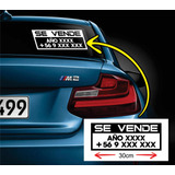 Sticker Adhesivo Personalizado Se Vende Para Autos En Venta