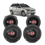 Kit Alto Falante Palio Weekend G4 240w Rms 4 Ohms - Kf.034