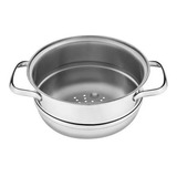 Panela Cozi-vapore Em Aço Inox Allegra Tramontina De 1,6l