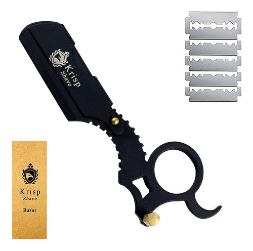 Krisp Shave - Maquinilla De Afeitar Profesional Clasica De B