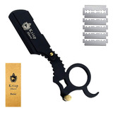 Krisp Shave - Maquinilla De Afeitar Profesional Clasica De B