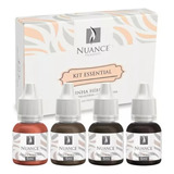 Kit Essential Nuance Pigmentos Híbrido Micropigmentação -5ml