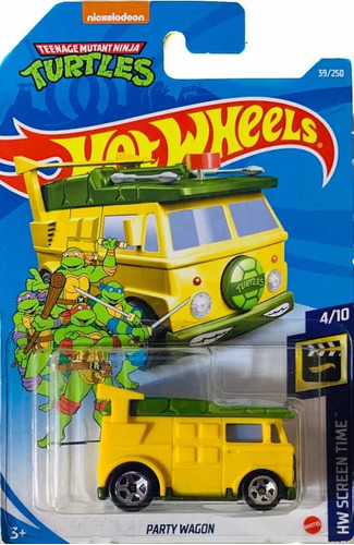 Hot Wheels Party Wagon Tortugas Ninja Modelo A Elegir