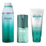 Kit Kaiak Aero Femenino Perfume, Spray Y Jabon Liq Natura