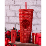 Starbucks - Vaso Llavero Studded Rojo Navidad 2023