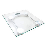 Balança Digital Banheiro Peso Corporal Vidro Temperado 180kg Cor Branco