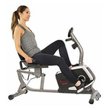 Bicicleta Reclinable Magnética Sunny Health & Fitness.