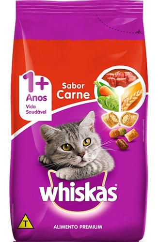 Alimento Whiskas Gato Adulto Sabor .carne Envio Gratis Caba 