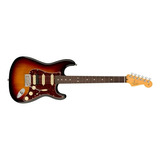 Guitarra Eléctrica Fender American Professional Ii Stratocaster Hss De Aliso 3-color Sunburst Brillante Con Diapasón De Palo De Rosa