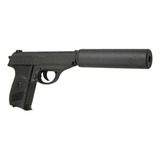 Pistola Airsoft Gun Paintball G3a Silenciador + 2000 Balines