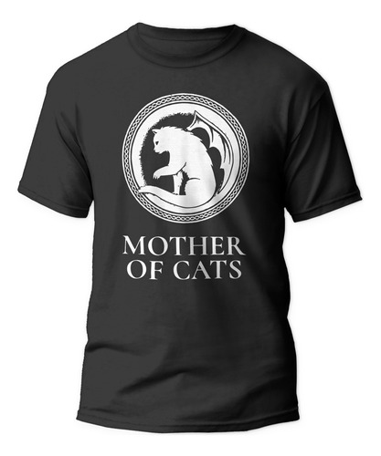 Polera Mother Of Cats Gatos Moda