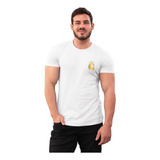 Camiseta Masculina Algodão Academia Slim Premium Comfort