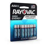 Pilas Alcalinas Aaa De Alta Energía Rayovac