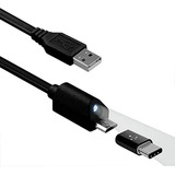 Cable Usb 2 En 1 De 6 Pies Compatible Con Amazon Kindle Fire