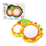 Tambor Musical Poppi Con Luz Y Sonido Didactico Infantil