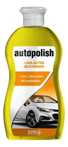 Autopolish® Limpiador Para Autos Siliconado 500 Ml