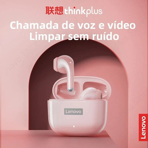 Fone De Ouvido Sem Fio Lenovo Thinkplus Lp40 Pro Bluetooth  