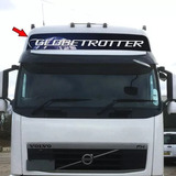 Adesivo Volvo Globetroter Fh Nh Testeira Caminhão Envio24hr