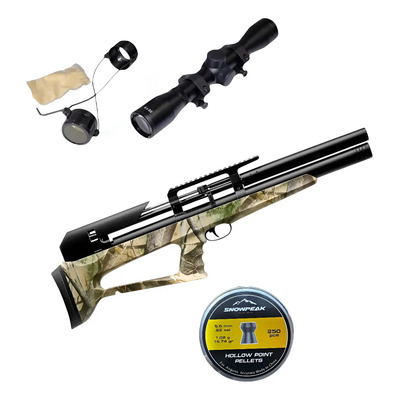Rifle Pcp P35 Snowpeak\u002Faztk Regulado 5.5 + Diabolos + Mira | Meses sin interés