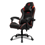 Cadeira Gamer Tgt Heron Tc Preto E Vermelho Tgt-hrtc-br02