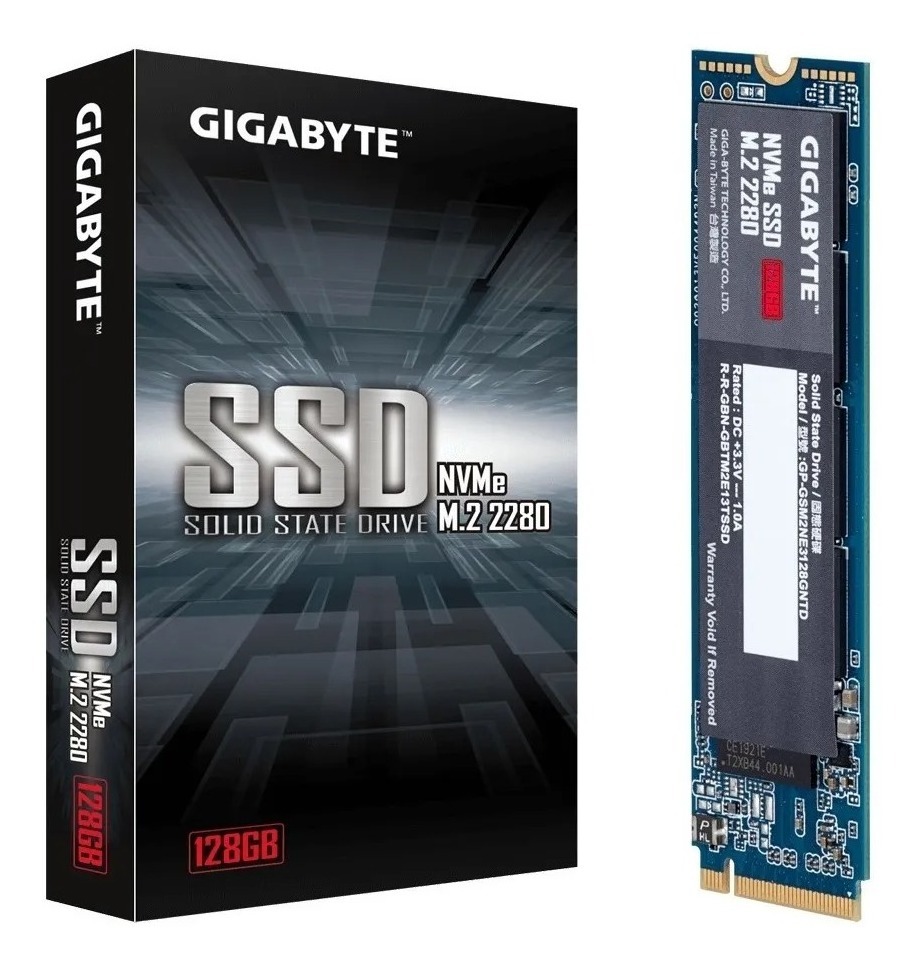 GIGABYTE SSD M.2 128GB PCIE 4X NVME