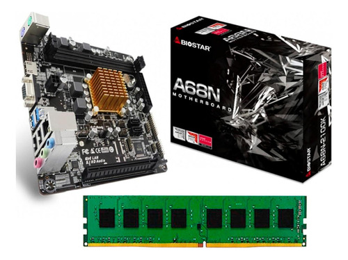 Kit De Actualización Biostar Amd A68n A4-3350b 8gb Ddr3