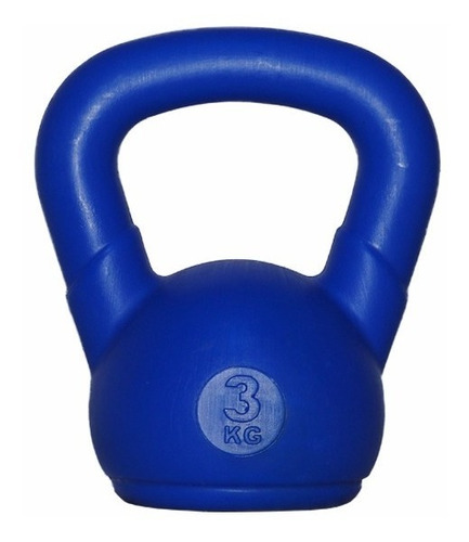 Pesa Rusa 3 Kg Pvc Mancuerna Crossfit Df O F E R T A!! Leer Color Azul