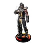 Scorpion Mortal Kombat Figuras 2 D Unicas En El Pais 22cm