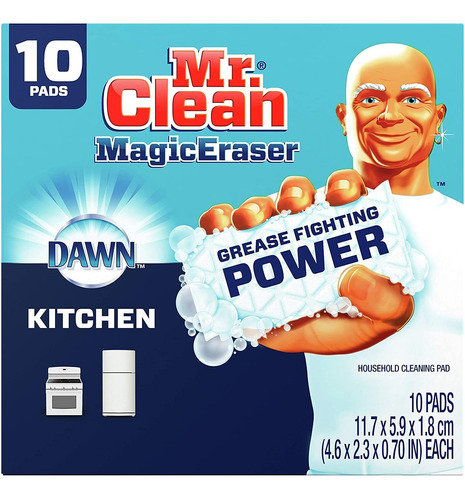 Esponjas De Limpieza Mr. Clean 10 Unidades Duraderas 