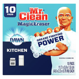 Esponjas De Limpieza Mr. Clean 10 Unidades Duraderas 