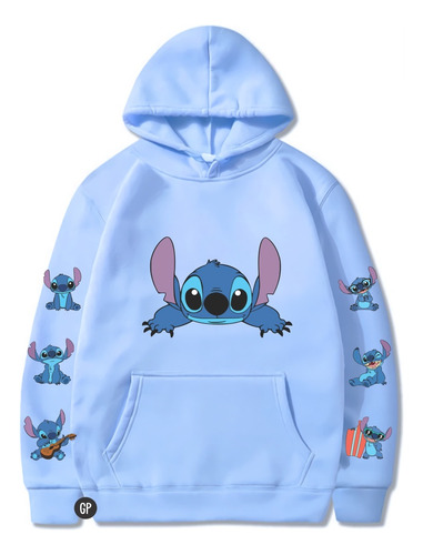 Buzo Buso Saco Hoodie Sudadera  Stich