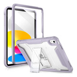 Funda Para iPad 10 - Transparente/violeta