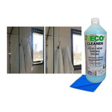Limpia Vidrios Organico 1l Para Mamparas Y Espejos Con Paño