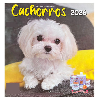 Calendario 2026 Perros Perritos Cachorros, Modelo 3 | MercadoLibre