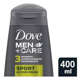 Shampoo Dove Men Sport Active Fresh 400 Ml