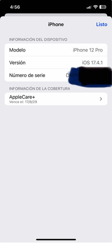 iPhone 12 Pro Con Apple Care +