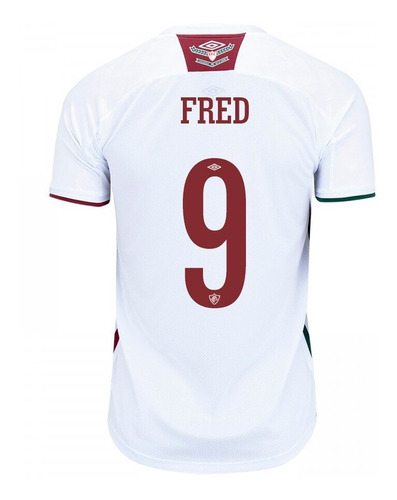 Nova Camisa Fluminense Umbro Branca 2020 - Fred 9 Oficial