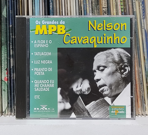 Cd Nelson Cavaquinho- Os Grandes Da Mpb- 1997- Frete Barato