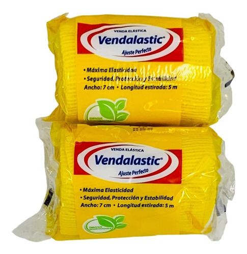 Venda Elástica Vendalastic 7 Cms Paquete Con 12 Rollos