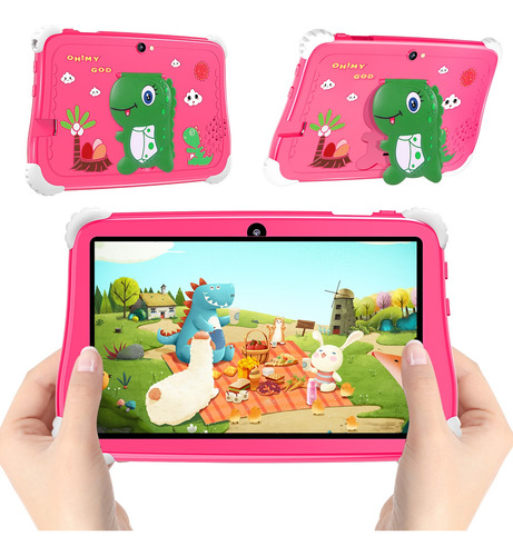 Tablet Para Niños Tableta Con Funda Android 11 6g+128g 7'' 