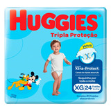 Fraldas Huggies Tripla Proteção Xg