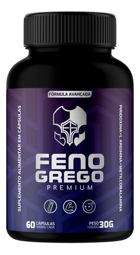 Feno Grego Premium 100% Original - 60 Cápsulas 