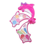 Set Maquillaje Belleza Para Niñas Pintura De Uñas Delfin